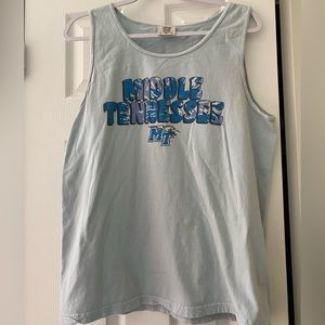 MTSU Comfort colors tank top